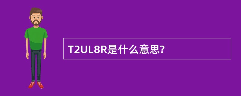 T2UL8R是什么意思?