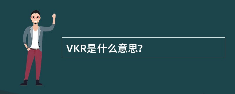 VKR是什么意思?