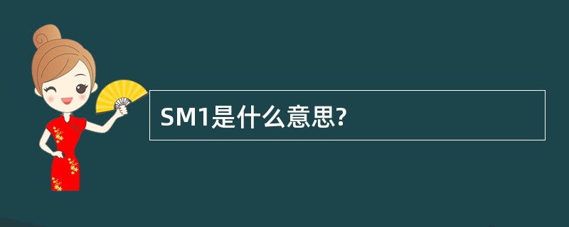 SM1是什么意思?