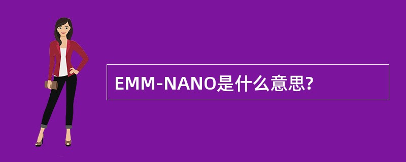 EMM-NANO是什么意思?