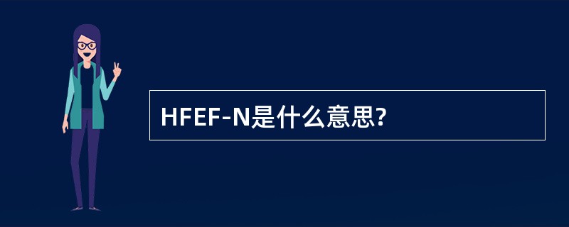 HFEF-N是什么意思?