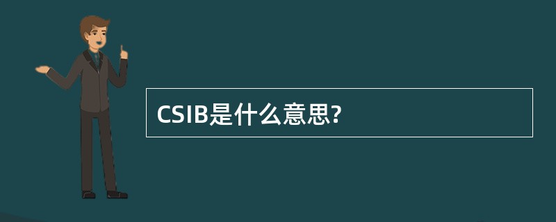 CSIB是什么意思?