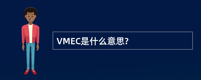 VMEC是什么意思?