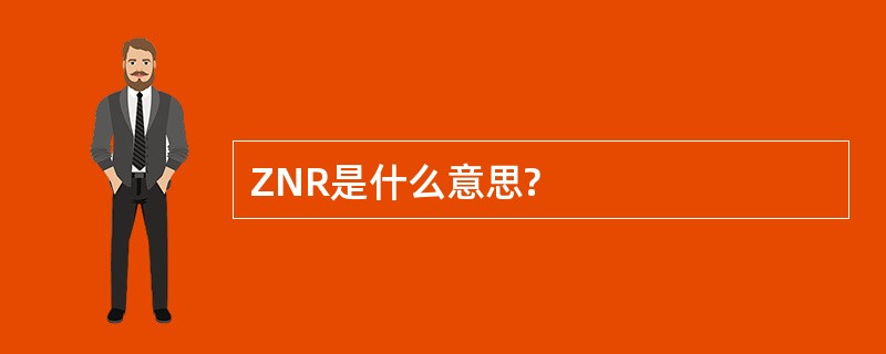 ZNR是什么意思?