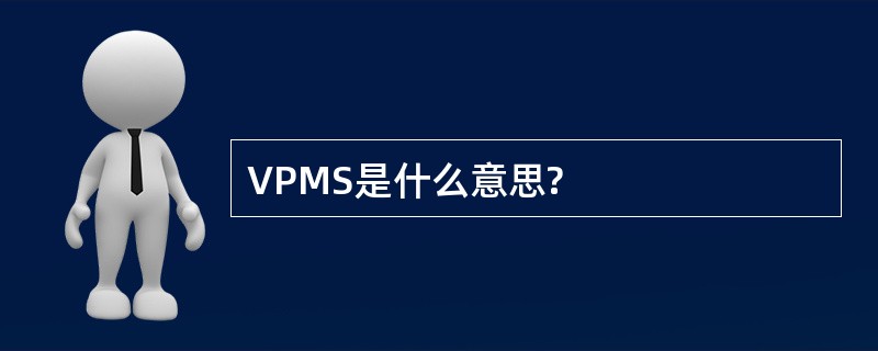 VPMS是什么意思?