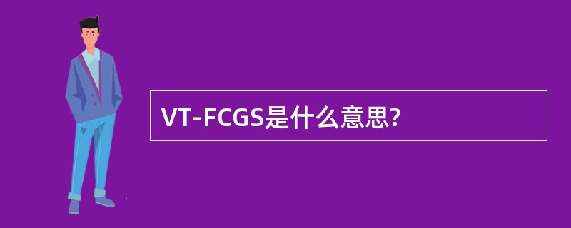 VT-FCGS是什么意思?