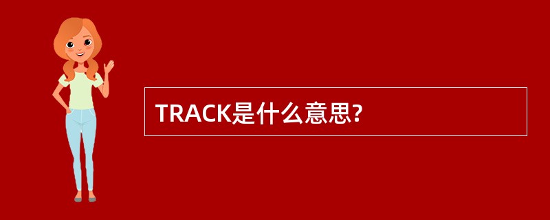 TRACK是什么意思?