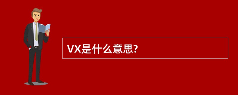 VX是什么意思?