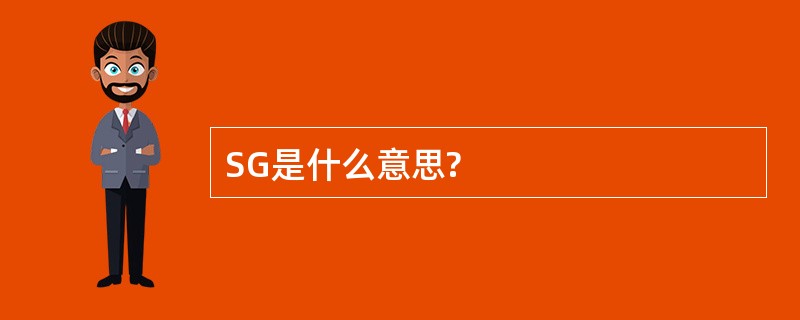 SG是什么意思?