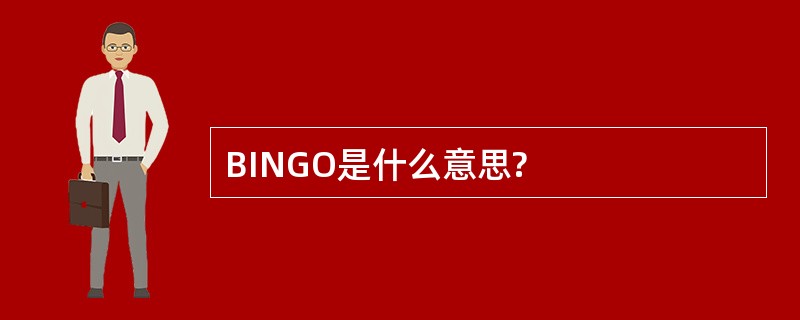 BINGO是什么意思?