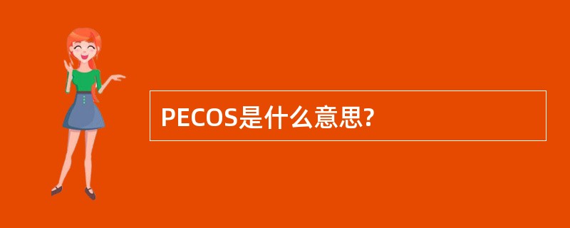 PECOS是什么意思?