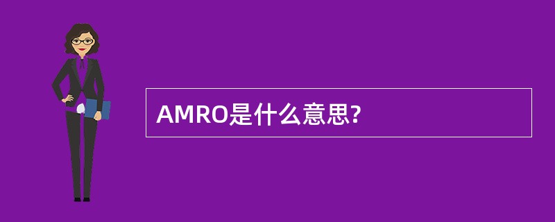 AMRO是什么意思?