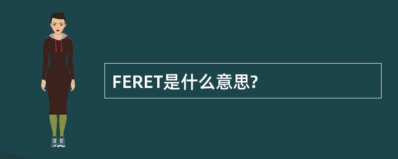 FERET是什么意思?