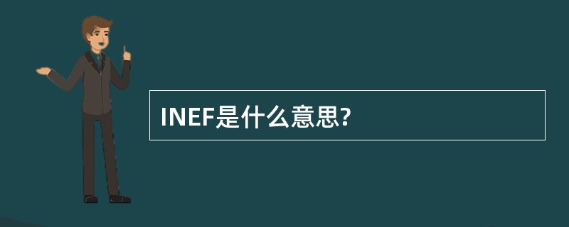 INEF是什么意思?