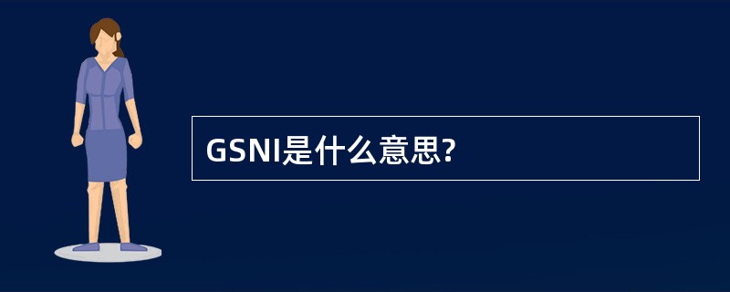 GSNI是什么意思?