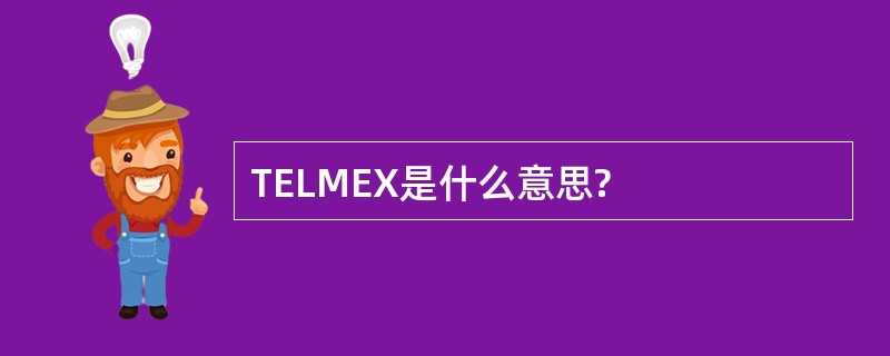 TELMEX是什么意思?