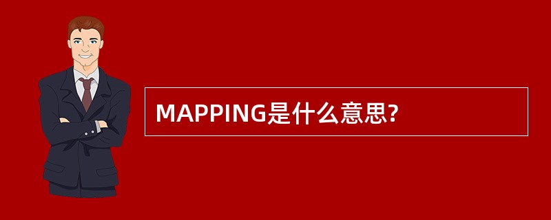 MAPPING是什么意思?