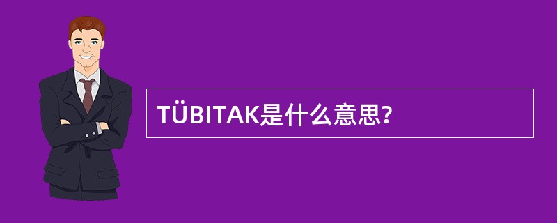 TÜBITAK是什么意思?