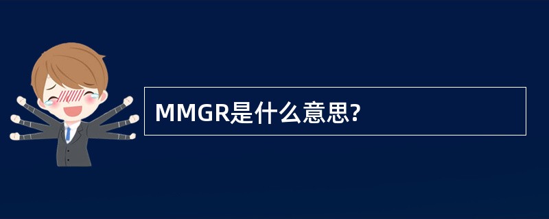 MMGR是什么意思?