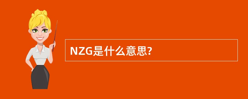 NZG是什么意思?