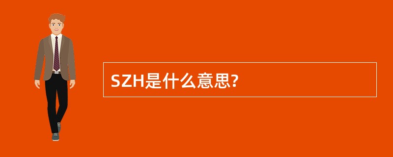 SZH是什么意思?