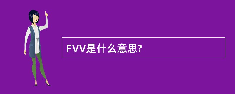 FVV是什么意思?