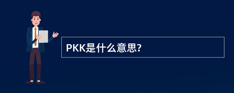 PKK是什么意思?