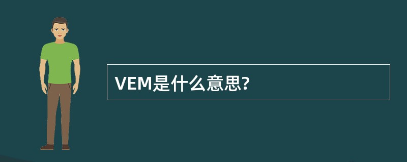 VEM是什么意思?