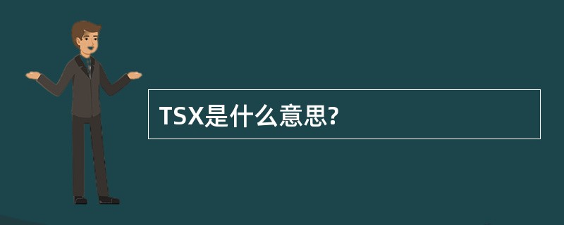 TSX是什么意思?