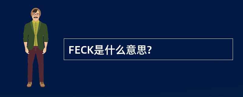 FECK是什么意思?