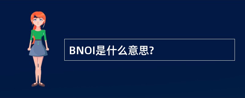 BNOI是什么意思?