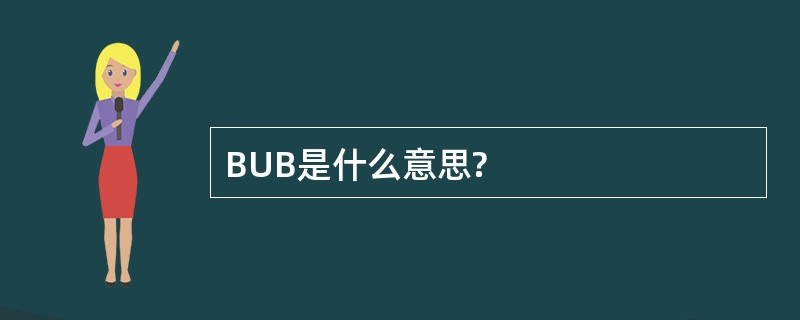 BUB是什么意思?