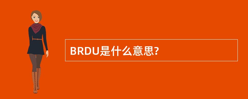 BRDU是什么意思?