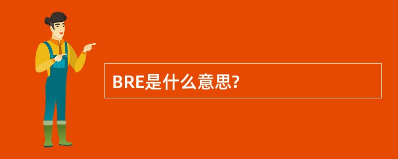 BRE是什么意思?