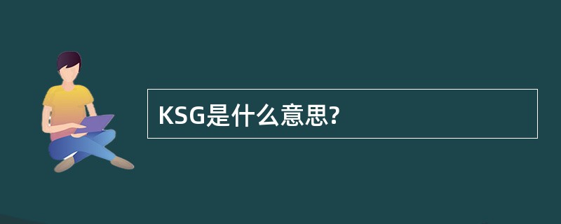 KSG是什么意思?