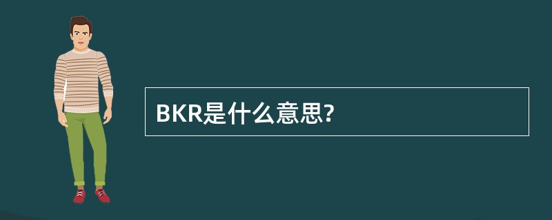 BKR是什么意思?