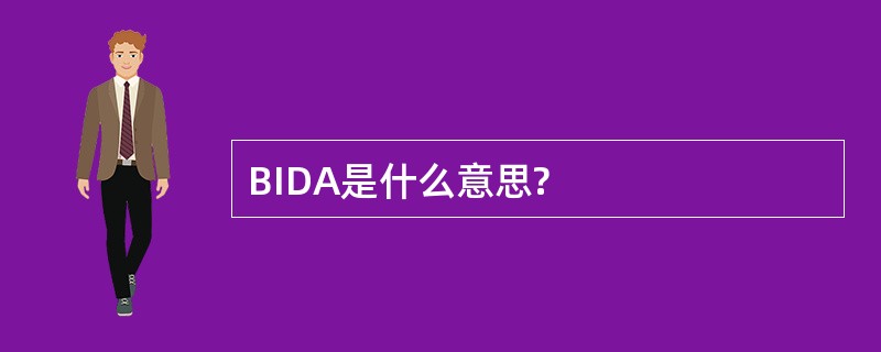 BIDA是什么意思?