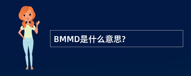 BMMD是什么意思?