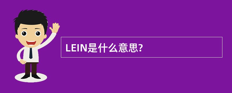 LEIN是什么意思?