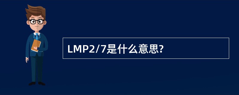 LMP2/7是什么意思?