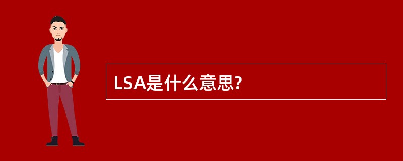 LSA是什么意思?