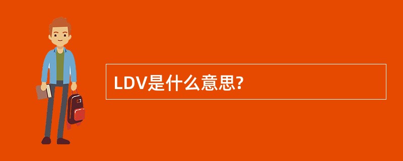 LDV是什么意思?