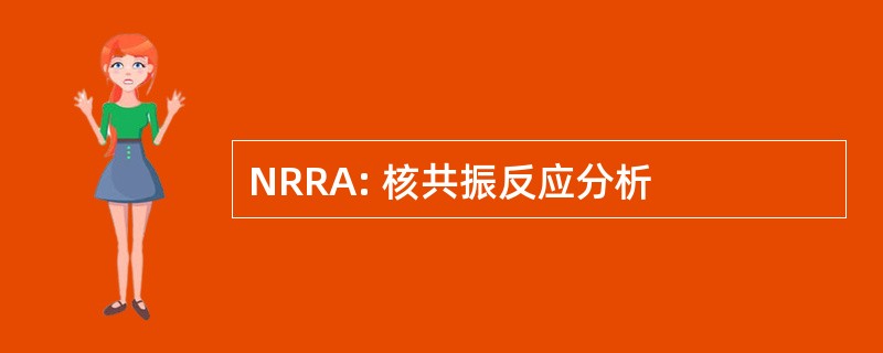 NRRA: 核共振反应分析