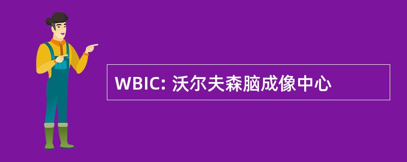 WBIC: 沃尔夫森脑成像中心