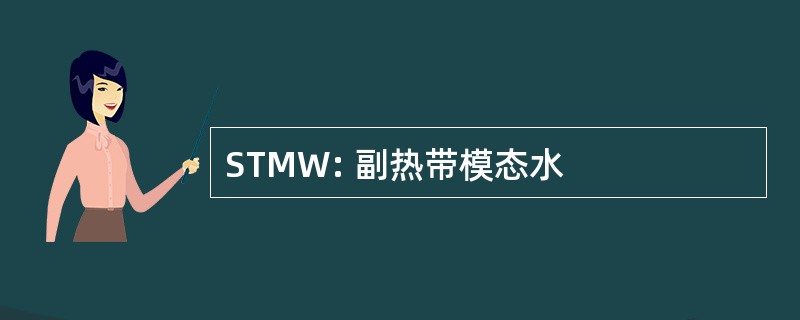 STMW: 副热带模态水