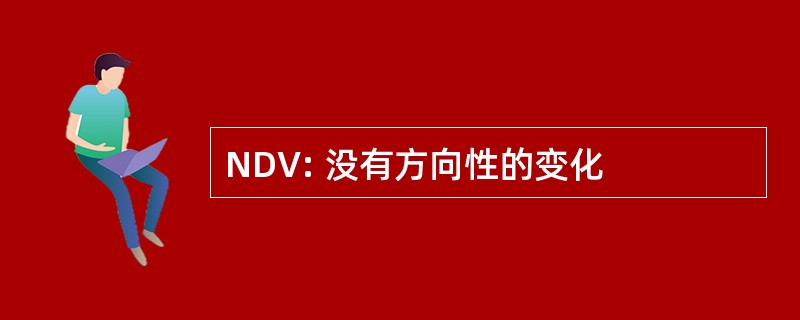 NDV: 没有方向性的变化