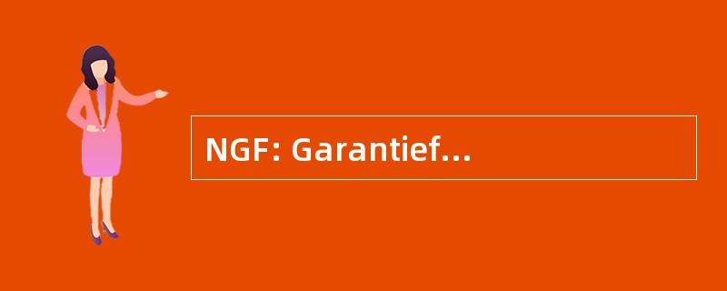 NGF: Garantiefonds nationalen