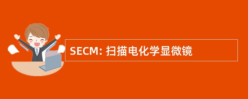 SECM: 扫描电化学显微镜