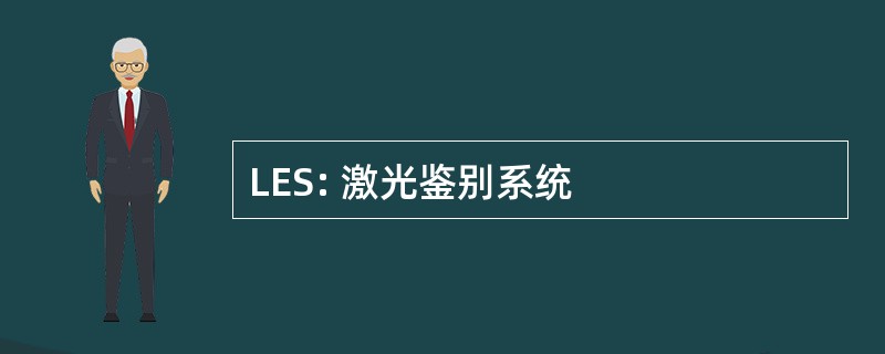 LES: 激光鉴别系统