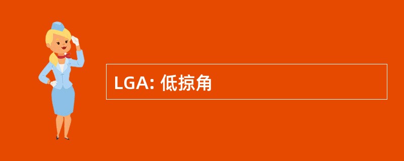 LGA: 低掠角